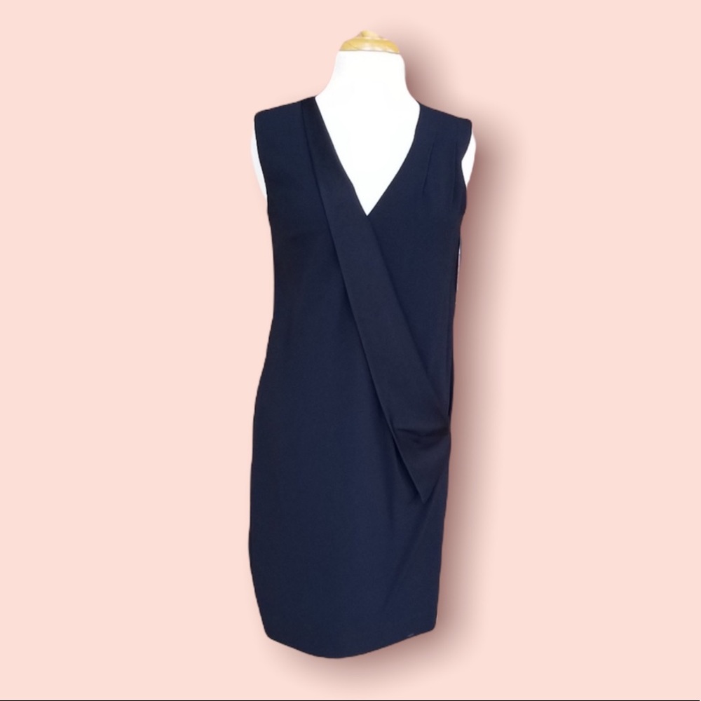 NWT Women's DKNY Black Shif Dress Sz S RP$ 355.00